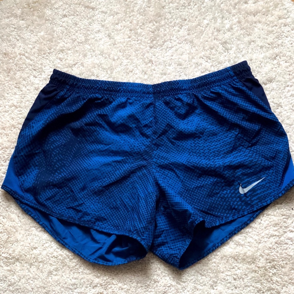 Blue and black nike shorts - Picture 1 of 3